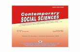 Contemporary Social Sciences - JND Meerut