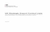 UK Strategic Export Control Lists - GOV.UK