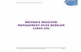 DISTRICT DISASTER MANAGEMENT PLAN BUDGAM (2018 ...