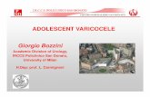 ADOLESCENT VARICOCELE Giorgio Bozzini - ESHRE