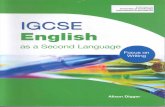 IGCSE English - Study A Level