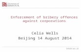 Enforcement of Bribery Against Corporations