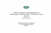 Internal Medicine Curriculum - The Aga Khan University