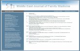 MEJFM_Vol6_Iss8.pdf - Middle East Journal of Family Medicine