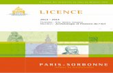Brochure 2013-2014 Licence Archéologie et histoire de l'art (2013-07-05