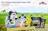 PT Cisarua Mountain Dairy Tbk - Cimory
