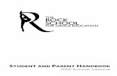 2020 Summer Intensive - The Rock School for Dance Education