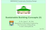 Sustainable Building Concepts (II) - ibse.hk