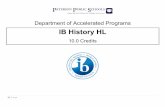 IB History HL - Paterson Public Schools