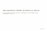 Shropshire Skills Evidence Base