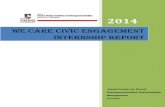 We Care Civic Engagement Internship Report - SBM | NMIMS ...