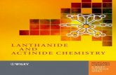 Lanthanide and Actinide Chemistry - Central Library