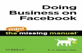 Doing Business on Facebook - The Mini Missing Manual