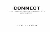 How To Grow Your Church in 28 DayS Guaranteed Don Corder