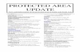 PROTECTED AREA UPDATE