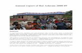 Annual report of Bal Ashram 2008-09 - Amazon AWS