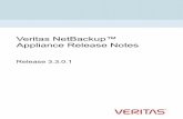 Veritas NetBackup™ Appliance Release Notes