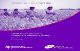 DFID Social Transfers Evaluation Summary Report