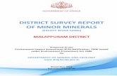 DISTRICT SURVEY REPORT OF MINOR MINERALS