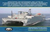 Navy Application for Rulemaking and LOA Under the MMPA ...