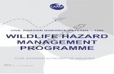 WILDLIFE HAZARD MANAGEMENT PROGRAMME - CAAM