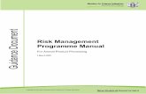 Risk Management Programme Manual - Ministry for Primary ...