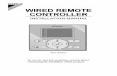 WIRED REMOTE CONTROLLER - Daikin AC