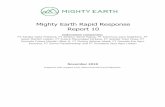 Mighty Earth Rapid Response Report 10