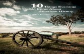 10Things Everyone Should Know About American History