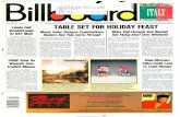 TABLE SET FOR HOLIDAY FEAST - World Radio History