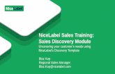 Sales Discovery Module - NiceLabel