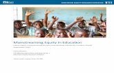 Mainstreaming Equity in Education - FHI 360