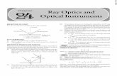 Ray Optics and Optical Instruments
