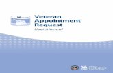 User Manual – Veteran Appointment Request