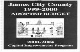 FY 2000 Adopted Budget - James City County