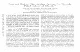Fast and Robust Bin-picking System for Densely Piled ... - arXiv
