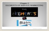 Chapter 2 ELEMENTS OF SERVICE MARKETING - E ...