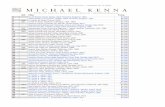 KennaPrice List - Michael Kenna