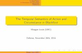 The Temporal Semantics of Action and Circumstance in Blackfoot (Nov. 26th, Defense Slides)