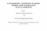 COURSE STRUCTURE AND DETAILED SYLLABUS - SASI ...