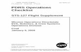 PDRS Operations Checklist - NASA