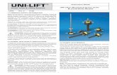 Instruction Sheet UNI-LIFT® Mechanical Screw Jacks M and B ...