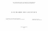ACADEMIA DE STUDII ECONOMICE FACULTATEA DE MANAGEMENT