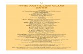 THE ACHILLES CLUB 2005