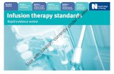 Infusion therapy standards - Royal College of Nursing