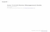 Core 11.2.0.0 Device Management Guide - Product ...