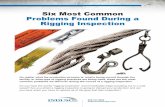 Six Most Common Problems Found During a Rigging Inspection