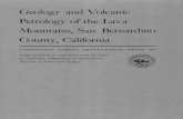 Geology and Volcanic Petrology of the Lava Mountains, San ...
