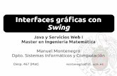 Interfaces gráficas con Swing