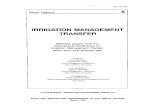 IRRIGATION MANAGEMENT TRANSFER